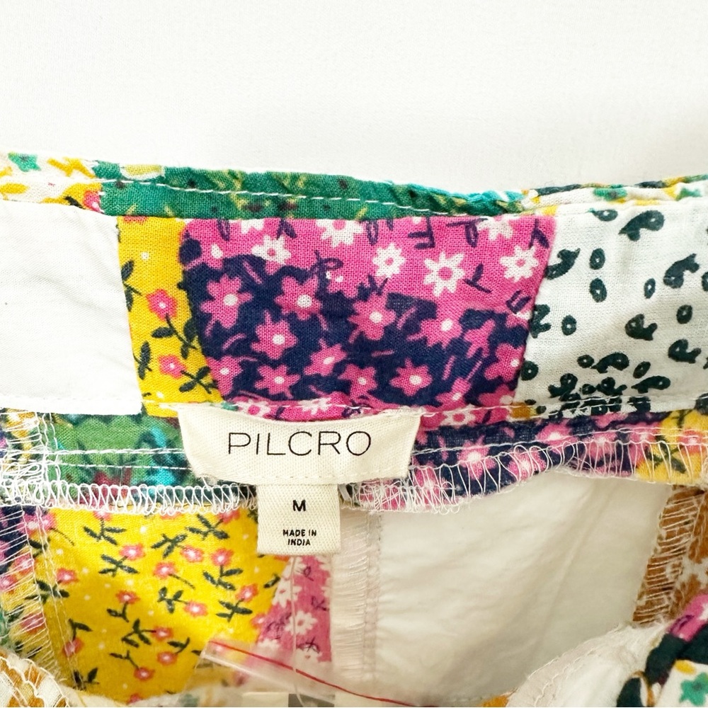 NWT Anthropologie Patchwork Button Boho Western Down Cami Tank Top - Picture 8 of 11